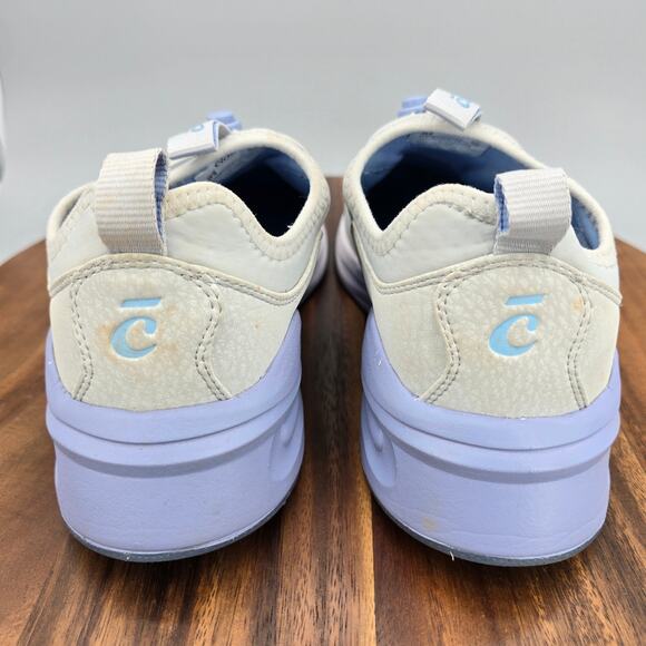 Clove Shoes Womens 8 Light Gray Low Top Drawstring Professional Nursing Sneakers - Picture 5 of 9